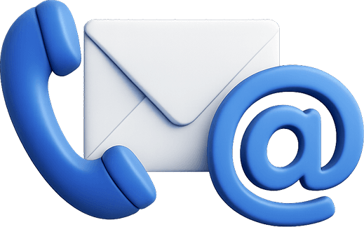 Contact icons illustration