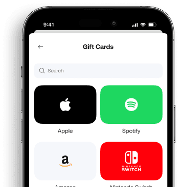 Gift card trading interface