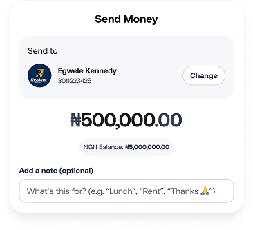 Transfer flow preview