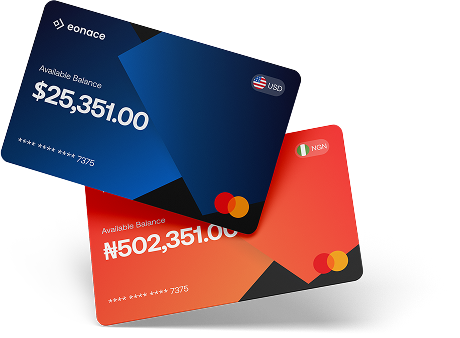 Virtual card preview on phone screen